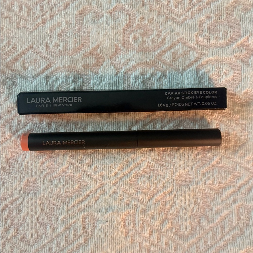 Laura Mercier Caviar Stick Cream Eyeshadow 24hr High-Impact Long-Wearing | Peach